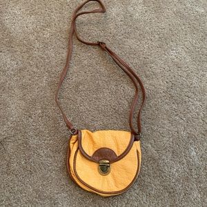 Extra Small American Eagle Mustard Crossbody Bag